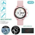 thumbnail image 1 of Protector de pantalla de vidrio templado para reloj inteligente MKT5072 | Película HD transparente | Anti-Rayaduras | Recubrimiento oleofóbico | Absorción de impactos | Paquete de 3 | Diseño de, 1 of 3