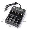 thumbnail image 4 of Universal Smart Battery Charger 4 Bay For Li-ion 18650/18500/18350/14500, 4 of 6