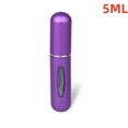 thumbnail image 3 of DEKAXID - Minibotella de perfume de aluminio multicolor de 5/8 ml con bomba pulverizadora, portátil, vacía, recargable, atomizador, para artículos esenciales de viaje, 3 of 7