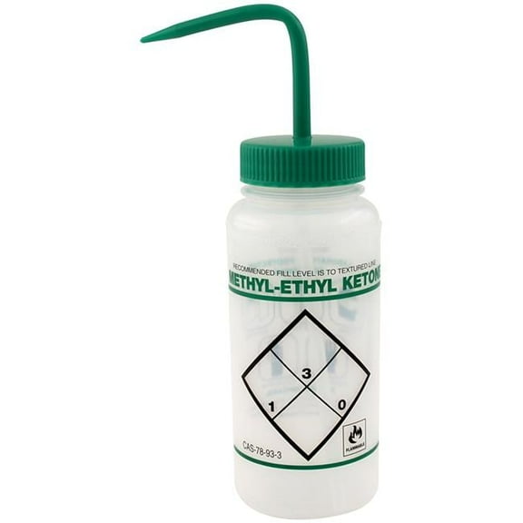 Allstar Primer Bottle - 16.9 oz - Angled Tube - Plastic - Clear / Green - Each