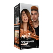 Splat Original Complete Kit, Semi-Permanent Hair Dye with Bleach, Spicy Copper