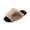 Coffee, variant on Willtoo Fuzzy Slippers for Women Open-Toe Slip On Memory Foam House Shoes Anti-Slip Indoor & Outdoor Fluffy Slides