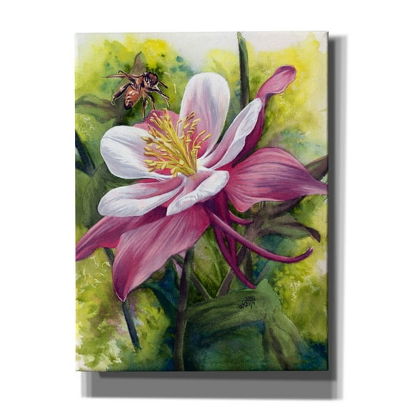 Epic Graffiti 'Vernal' by Barbara Keith, Canvas Wall Art, 12"x16"