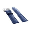 thumbnail image 2 of 18MM LEATHER WATCH BAND STRAP FOR SEIKO 5 SNK 809 793 DEPLOYMENT CLASP BLUE, 2 of 2
