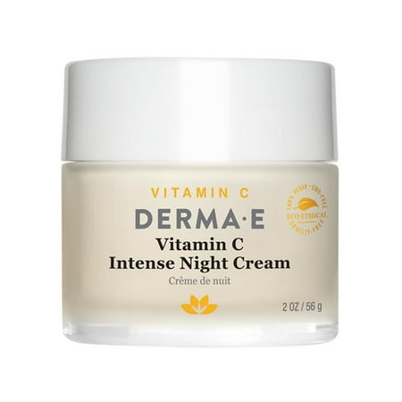 Derma E Vitamin C Intense Night Cream, 2 Oz (Best Derma E Products)