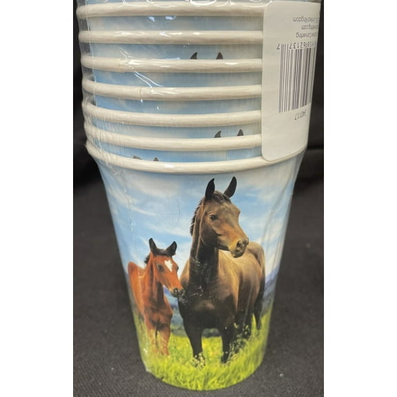 Creative Converting 340117 Wild Horse Cups, 8 Count