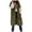 Green-c, variant on Wovix Women Long-Length Puffer Vest Quilted Hooded Vest Zip Up Sleeveless Pocket Vests Solid Color Outerwear Padded Jacket Warm Winter Coat 2025