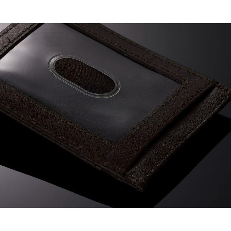 Alpine Swiss Harper Mens Rfid Slim Front Pocket Wallet Magnetic