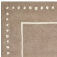 thumbnail image 3 of SAFAVIEH Bella Danita Bordered Wool Area Rug, Beige/Ivory, 3' x 5', 3 of 5