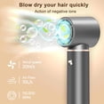 thumbnail image 3 of WISHRUN 5-in-1 Hot Air Hair Dryer Brush, Detachable Blow Dryer & Styler with Curling Wand, Volumizing Brush, Straightener and Curler, Lightweight Portable Travel Hairdryer for Women and Men(Gray), 3 of 8