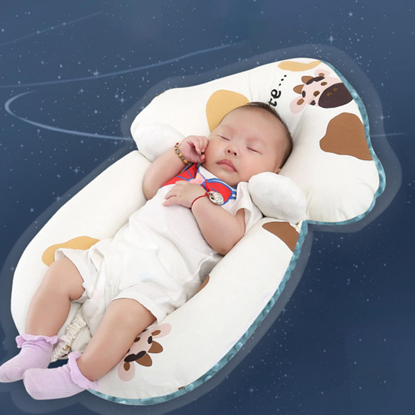 Almohada suave funda de almohada extraible almohada para bebes posicion para recien nacidos se enrolle cojin Yotijar almohada para dormir infantil Walmart en linea