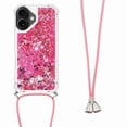 thumbnail image 1 of Funda FOXDOCK para iPhone 17 con Cuerda Ajustable, Brillo Líquido, Protección Antigolpes y Lente – Ideal para Regalo, 1 of 6