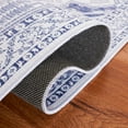 thumbnail image 6 of SAFAVIEH Tucson Jantar Traditional Machine Washable Area Rug, 9' x 12', Grey/Navy, 6 of 9