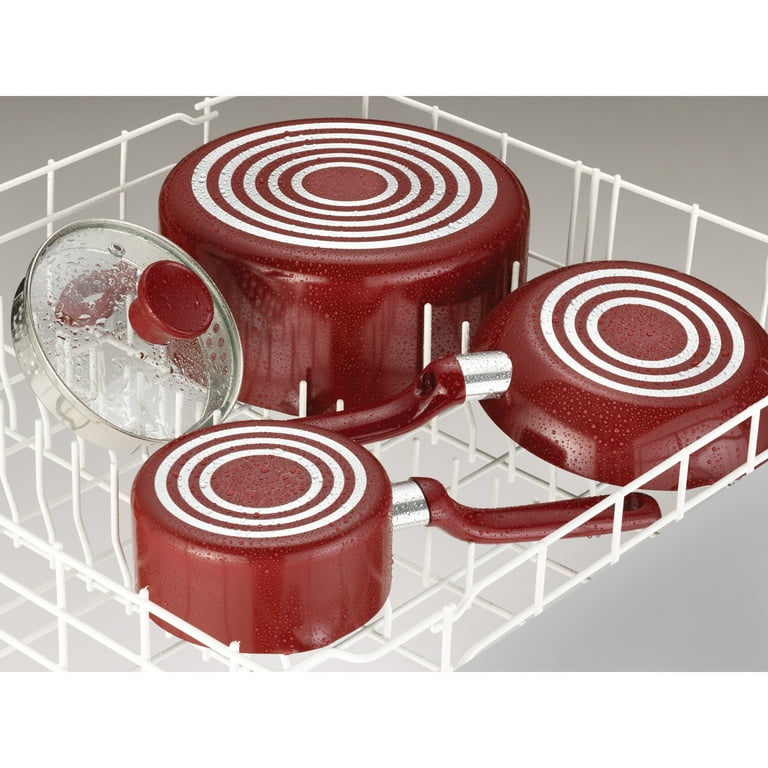 Ingenio Expertise 14-Piece Nonstick Cookware Set – Cherry