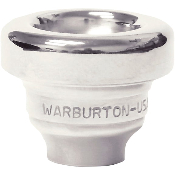 Warburton Size 6 Series Trumpet and Cornet Mouthpiece Top in Silver 6MD