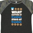 thumbnail image 4 of Inktastic What Happens at Grandma's Boys or Girls Toddler T-Shirt, 4 of 5