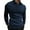 Navy, variant on Men's Fashion Solid Color Casual Stand Collar Stretch Vertical Long Sleeve Shirt under Scrub Men Long Sleeve Shirts Mens Tops Long Sleeve Long Sleeve Undershirts for Men Men%27s+shirts Mens