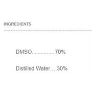 DMSO Liq 70%Con / 30%Water Glass By DMSO - 4 Ounces