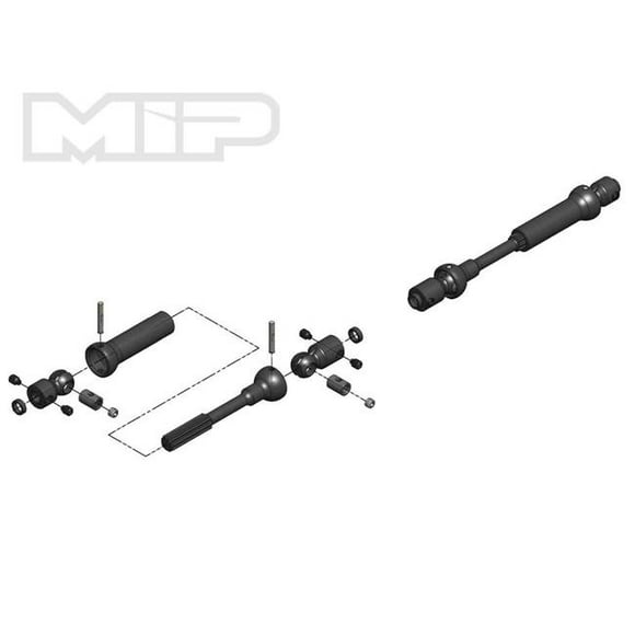 MIP MIP18160 X-Duty Center Drive Kit, 115 to 140 mm