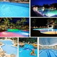 thumbnail image 4 of Led Pool Light, Pool Lights for Inground Pool, IP68 Waterproof Led Pool Lights, Underwater Swimming Pool Lamp, Submersible Led Light for Fountains, 4 of 7