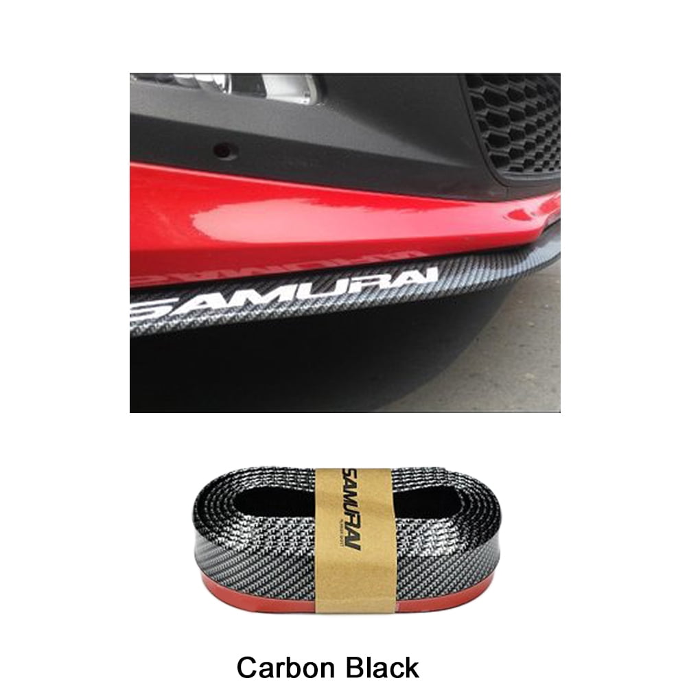 Front Bumper Cover Universal Car Front Lip Protector Guard Flexible