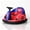 Red, variant on KORIMEFA 12V Bumper Car for Kids Toddler 1-6 Years with Remote Control Bluetooth Music 3 Speeds DIY License Plate Electric Ride on Toys(Pink)