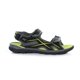 thumbnail image 2 of Regatta - Sandalias chanclas de puntera abierta modelo Kota Drift para hombre caballero (Negro, Kiwi Llamativo) Regatta UTRG4171_blackbrightkiwi, 2 of 6