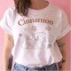thumbnail image 1 of Camiseta de Cinnamoroll Y2k para mujer, ropa Sanrio, camisetas de manga corta, ropa para mujer y Niña, 1 of 7
