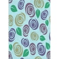 thumbnail image 1 of Ahgly Company Tapis d'Intérieur Lavables à la Machine Rectangle Transition Lampadaire Gris Ou Gris Lampadaire, 5' x 8', 1 of 7