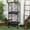 Black + Wood, variant on Extra Large Wooden Hamster Cage Multi-Layer Gerbil Habitat with Pull-Out Tray, Seesaws, Water Bottle, Ladder, Openable Top for Dwarf Hamster Activity Center Natural