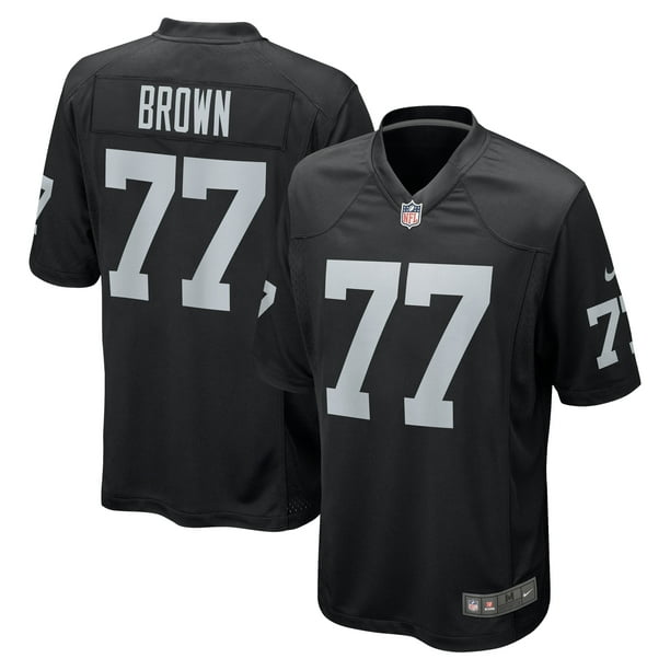 Trent Brown Las Vegas Raiders Nike Game Jersey - Black