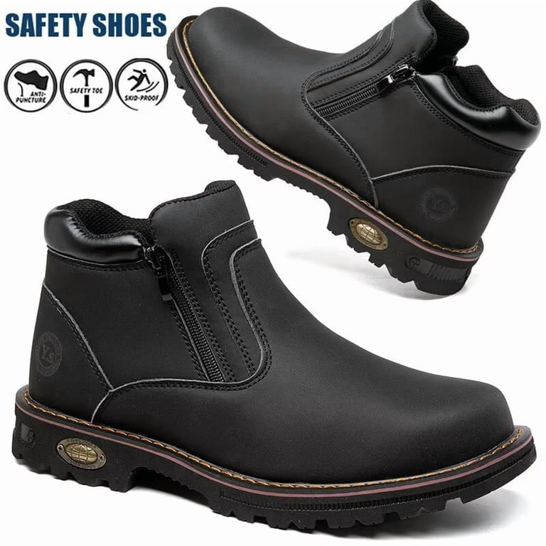 Steel Toe Boots for Men Industrial Construction Anti  display picture 2