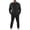 Black, variant on Men's Fleece Tracksuit 2 Piece Long Sleeve Pullover Jogging Track Suit Athletic Casual Sweatsuit Beige XL(XL)