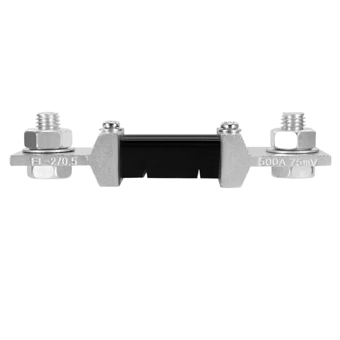 Unique Bargains 500A 75mV DC AC Current Shunt Resistor for Digital Ampere Analog Meter