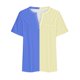 thumbnail image 5 of Plus Tamaño de las Mujeres Blusas, Cuello en V Casual Suelto Manga Corta Superior, Impresión Blusa Poliéster Spandex, 5 of 8