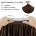 thumbnail image 4 of Tub Chair Covers Armchair Elastic Polyester Fabric Sofa Slipcovers Seat Cover, 4 of 15