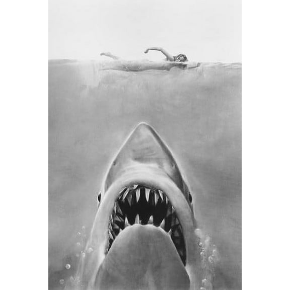 Jaws 24x36 Poster classic artwork