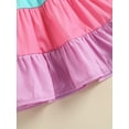 thumbnail image 7 of Bagilaanoe Toddler Baby Girl Summer Dress Contrast Color Sleeveless A-line Dresses 6M12M 18M 24M 3T Kids Casual Swing Sundress, 7 of 7