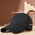 thumbnail image 2 of LinYooLi Unisex Baseball Cap Classic Plain Adjustable Baseball Cap Breathable Hats for Women Men, 2 of 5