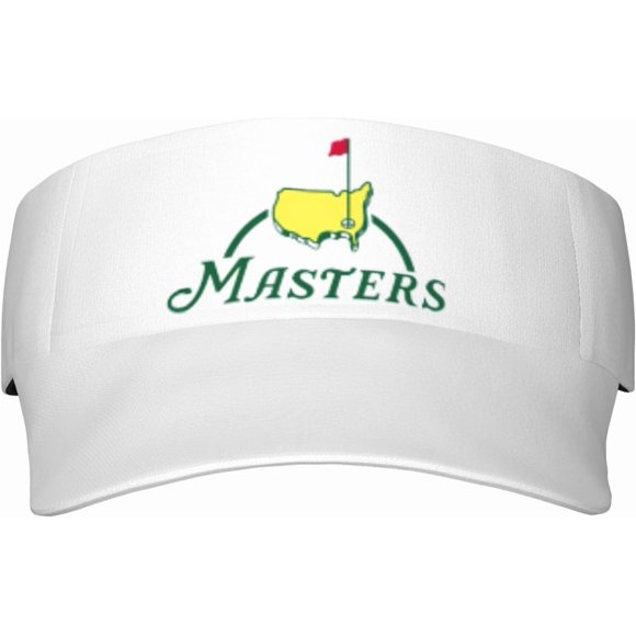 Masters Golf Sports Sun Visor Hats Women Men Golf Visors Hat for Men Adjustable Flower Visor Cap for Men Women