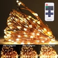 thumbnail image 5 of 12V LED String Light with Remote Dimmer 10m 20m 30m 300 LED Fairy Lights Warm White RGB US EU UK AU Kit Christmas Wedding Decor, 5 of 5