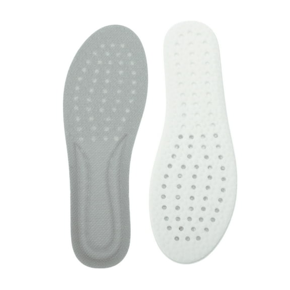 Unique Bargains 1 Pair Sport Shoe Inserts Fit Shoe Size 35/36 White Gray