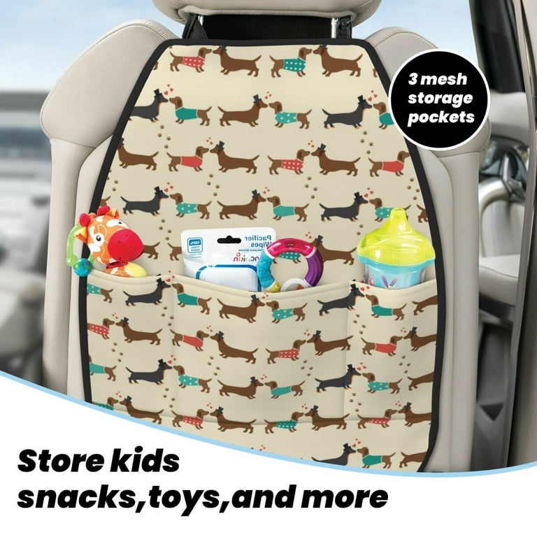 Dachshund Car Seat Back Organizer - (2 Pack) Dachshund Car Seat Back Organizer - (2 Pack)