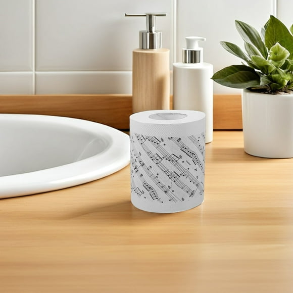unbranded Papel Higiénico Con Impresión Musical Y Confiable Para De Baños