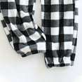 thumbnail image 4 of Timegrad Womens Pants Pajamas Plaid Elastic Waist Winter Fleece Lined Fall Casual Comfy Pants Homewear, 4 of 5