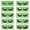 Green, variant on HHBEAUTY False Eyelashes, 10 Pairs Faux 3D Mink Lashes Natural Look Eyelashes Cat Eye Wispy Lashes Pack,10 Styles
