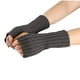 thumbnail image 3 of Guantes de lana para mujer, guantes con mangas rectas, guantes sin dedos, mangas falsas, guantes de punto, guantes cálidos, guantes de mujer, 3 of 5