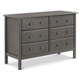 thumbnail image 1 of DaVinci Jayden 6-Drawer Double Wide Dresser in Slate, 1 of 6