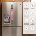 thumbnail image 2 of Refrigerator Door Handle Covers Set of 2, pink cowgirl red boots Western Adjustable Non Slip Fridge Handle Covers, Cute Appliance Handle Covers for Dishwasher Oven Kitchen Decor, 2 of 6