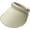 Beige, variant on Women Pearl Sun Visor Hat Foldable Straw Hats for Summer UV Protection Roll-up Golf Visor Hat Summer Beach Hat